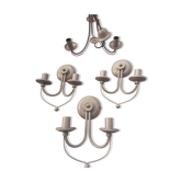 Chandeliers and wall lights