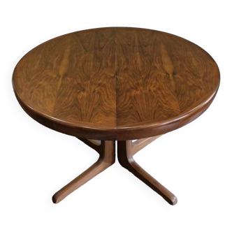 Vintage Baumann extendable table, 1970s