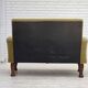 1950s, Danish 2-seater sofa, green furniture wool fabric.