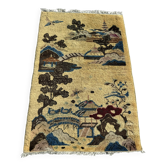 Pao-tao Chinese chinoiserie carpet