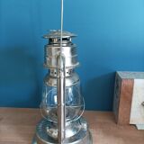 Storm lamp patinated metal galvanized
