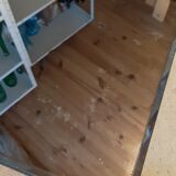Rectangular beveled mirror