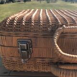 Vintage wicker case