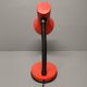 Elite - industrial style desk lamp - red lacquered metal - netherlands - 90's
