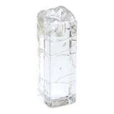 Czechoslovak bohemian crystal candle holder, 60s