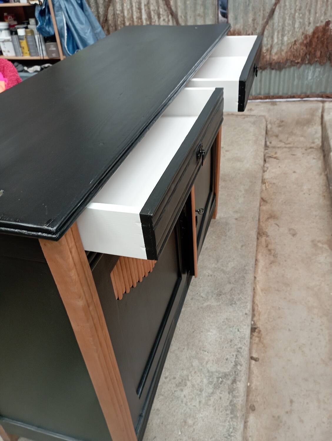 Renovated old dresser