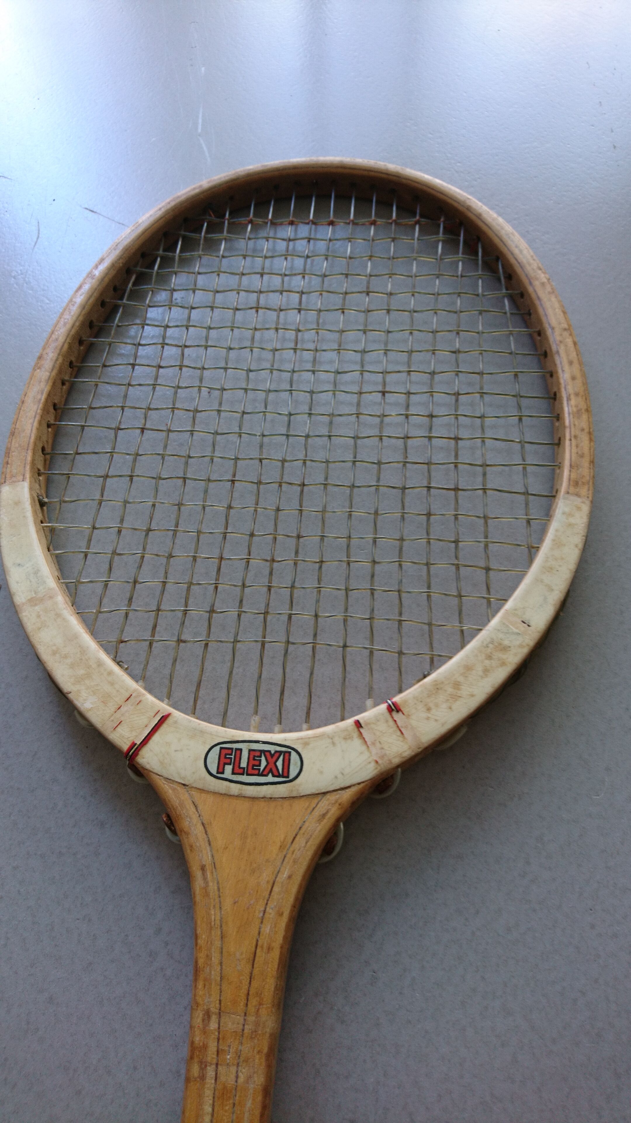 Vintage tennis racket