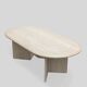 Vintage Italian Travertine Coffee Table, 1970s.