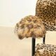 Fauteuil vintage moderniste léopard