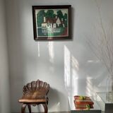 Framed oil “mill” 1981