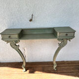 Turquoise blue "mermaid" dressing table