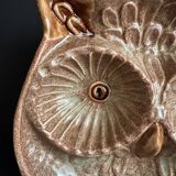Ceramic owl catchall Vallauris 1960s