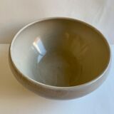 Pair of enamelled sandstone bowls