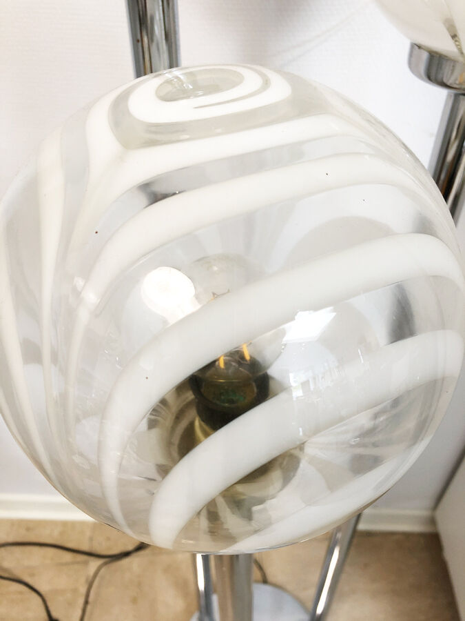 Murano floor lamp, Toni Zucherri, 1970