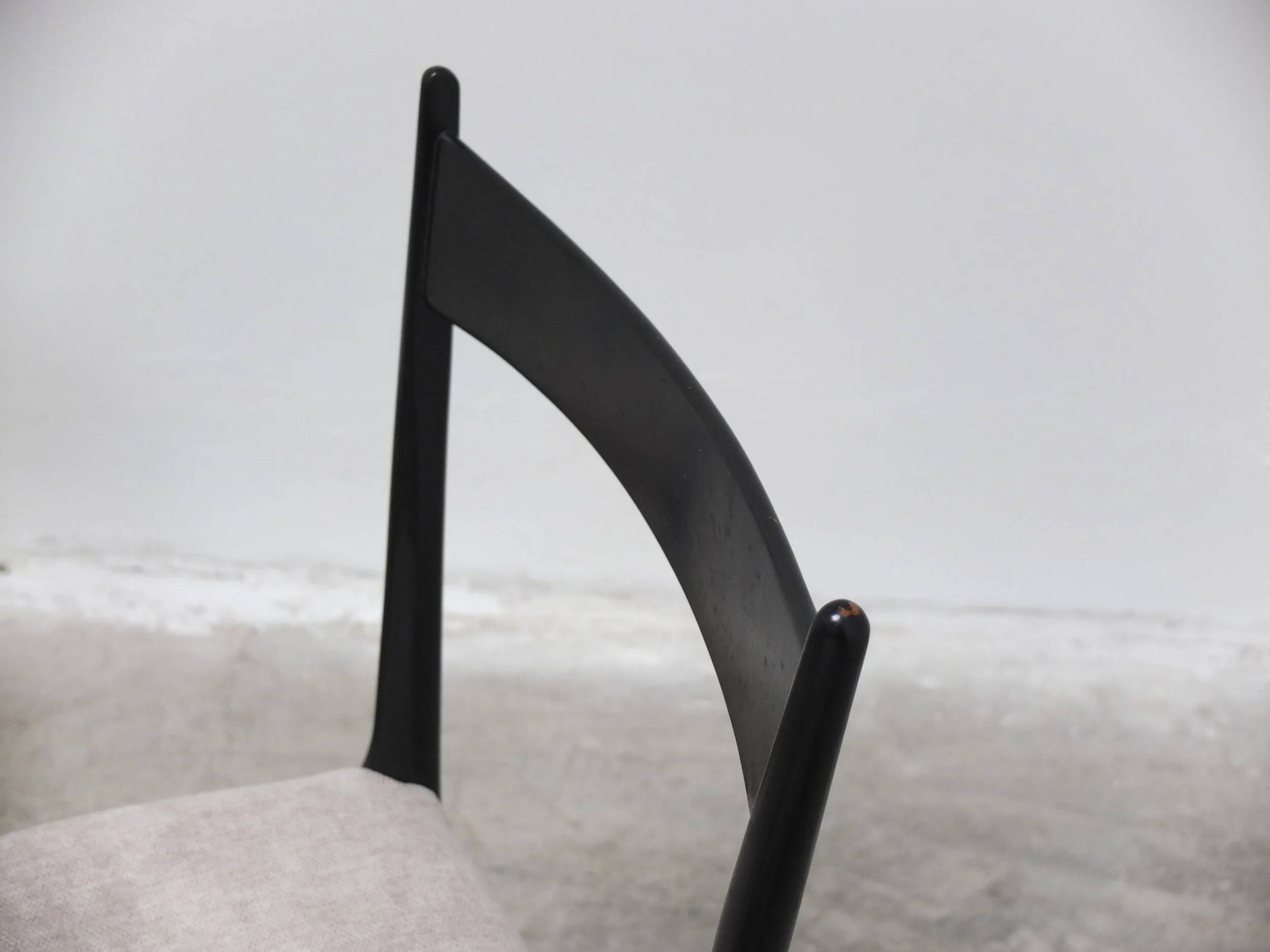 Rare set of 6 'S11' dining chairs by Alfred Hendrickx for Belform, 1950s