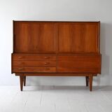 1960s Scandinavian Teak Sideboard Cabinet