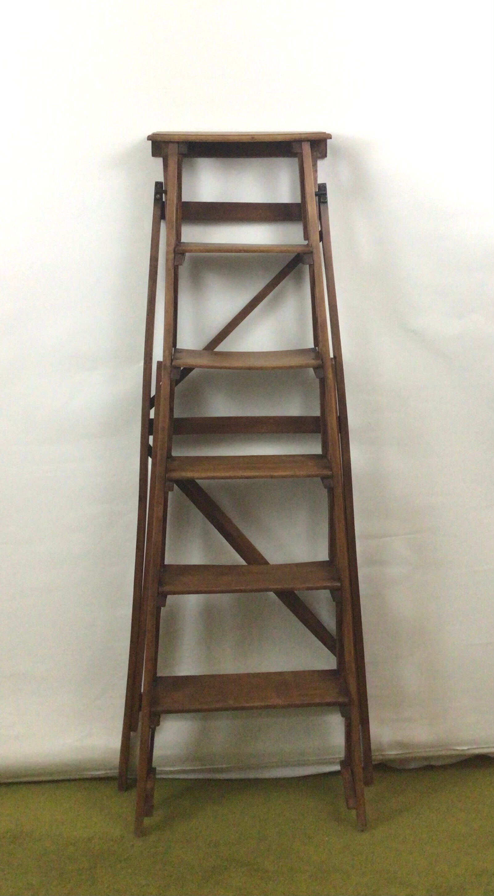 Former wooden library ladder