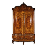 Inlaid Lombard wardrobe in Louis XV style
