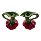 Pair of pitchers slurry tomatoes
