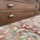 Meuble de métier de postier en enfilade et commode chêne massif 1950