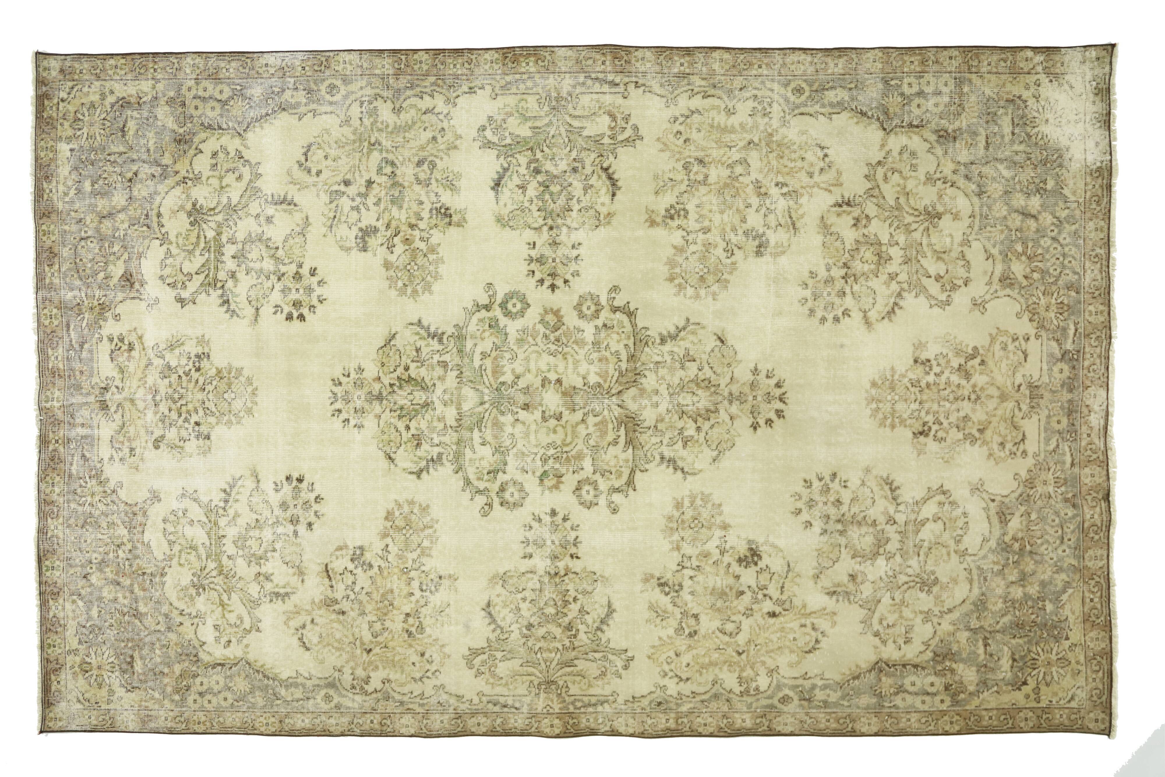 Anatolian handmade vintage rug 324 cm x 210 cm