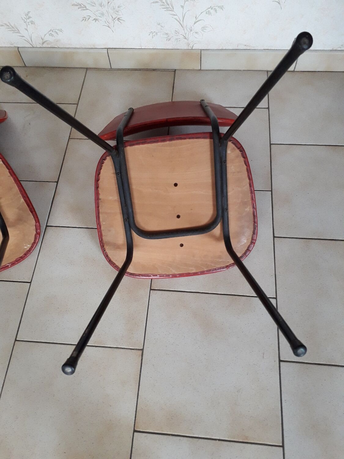 Red chair individually