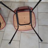 Chaise rouge a l unité
