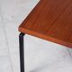 Table basse moderniste en teck, 1960