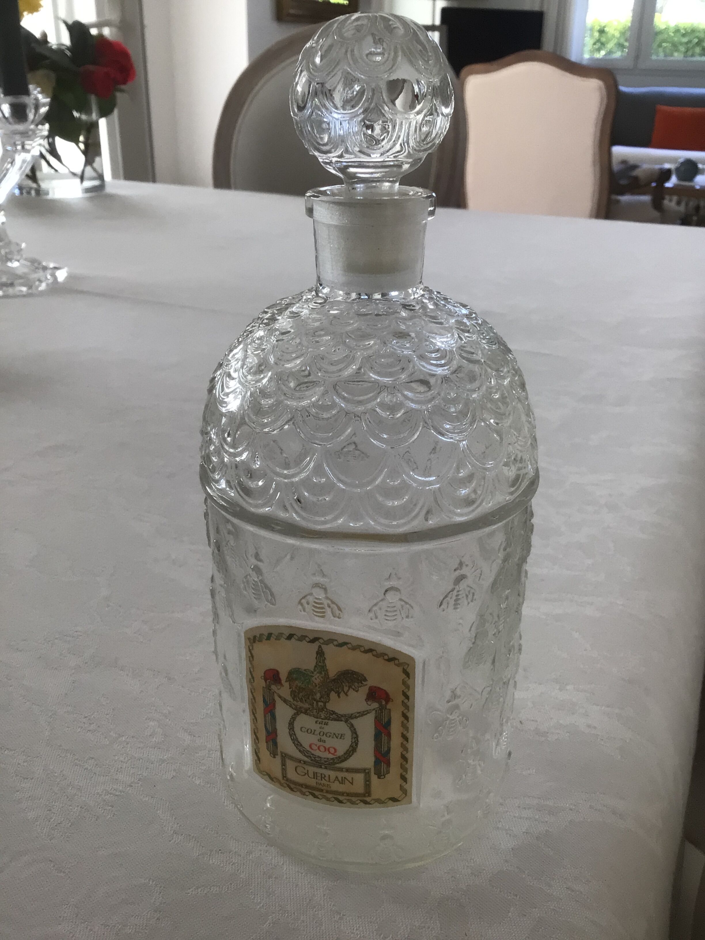 Guerlain Bottle Coq Water