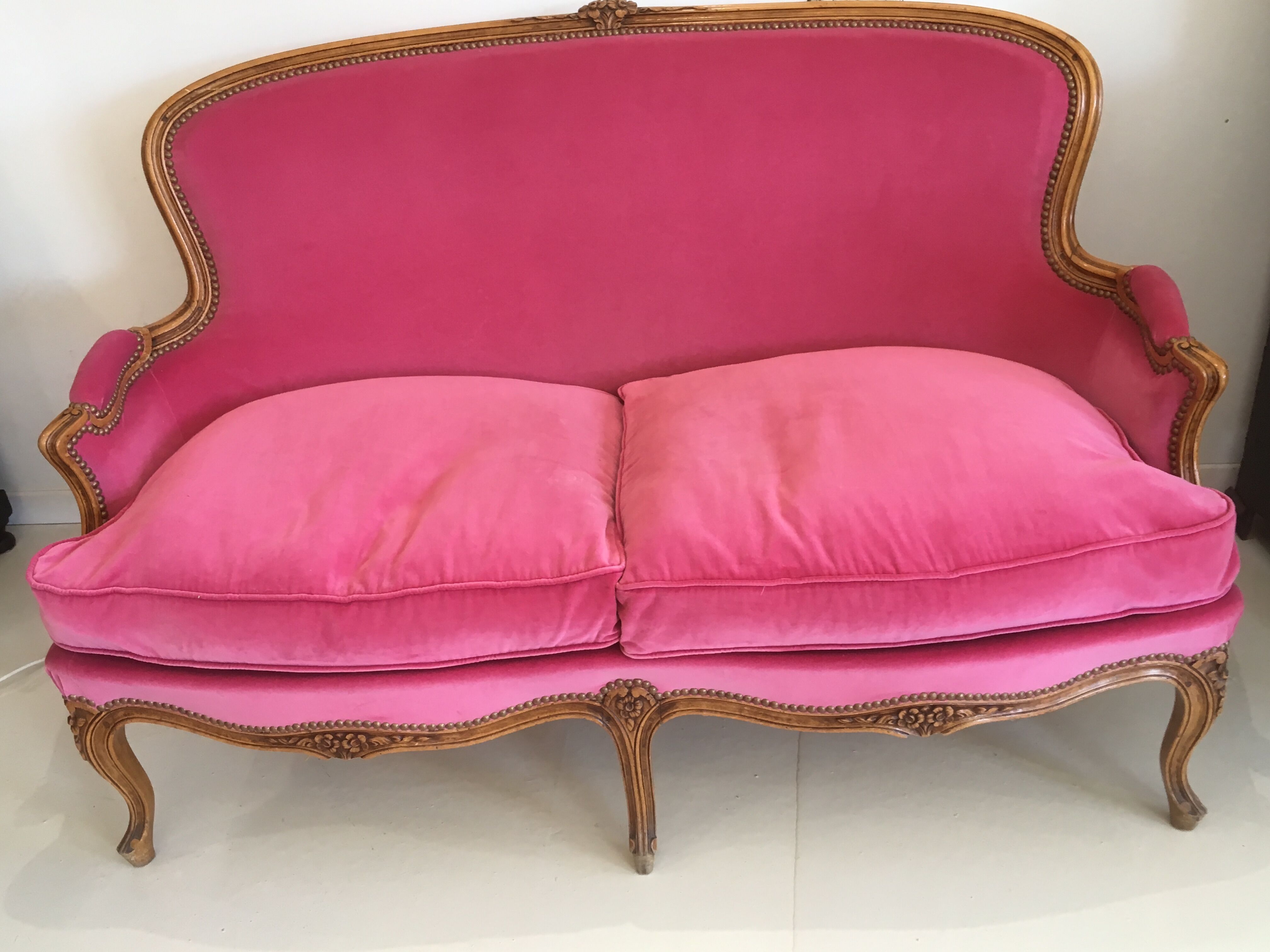 Canapé de style Louis XV