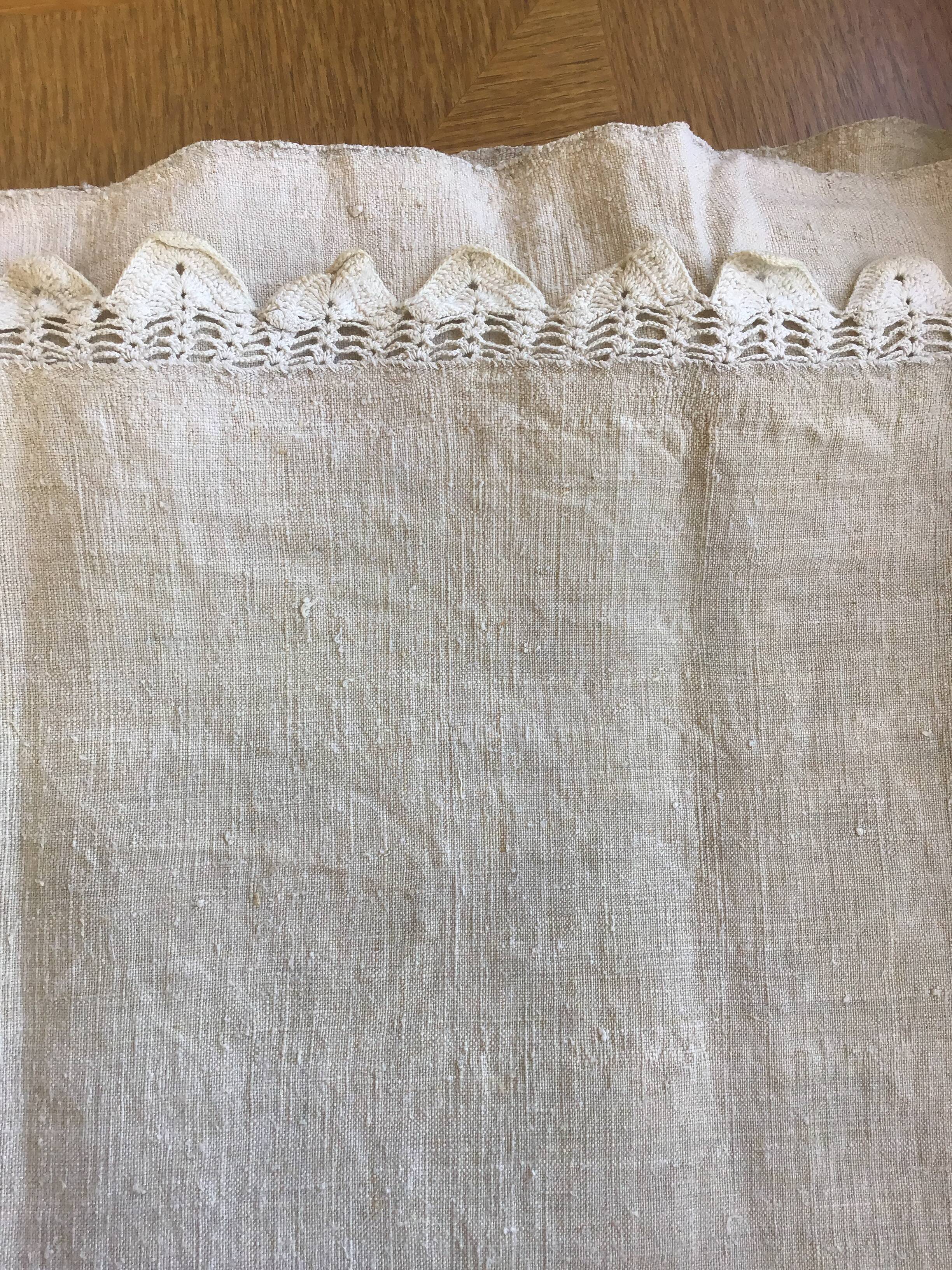 Old linen sheet
