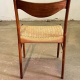 6 Scandinavian chairs in rope