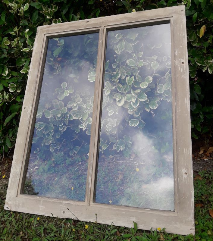 Glazed frame 70x83cm for partition