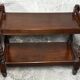 Mahogany side table, made in the United Kingdom