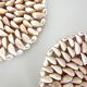 Pair of shell trivets