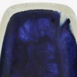 Mid-Century elongated glazed ceramic bowl, Belgium 1960s