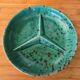 Vintage bowl West Germany star design 3 branches Mercedes