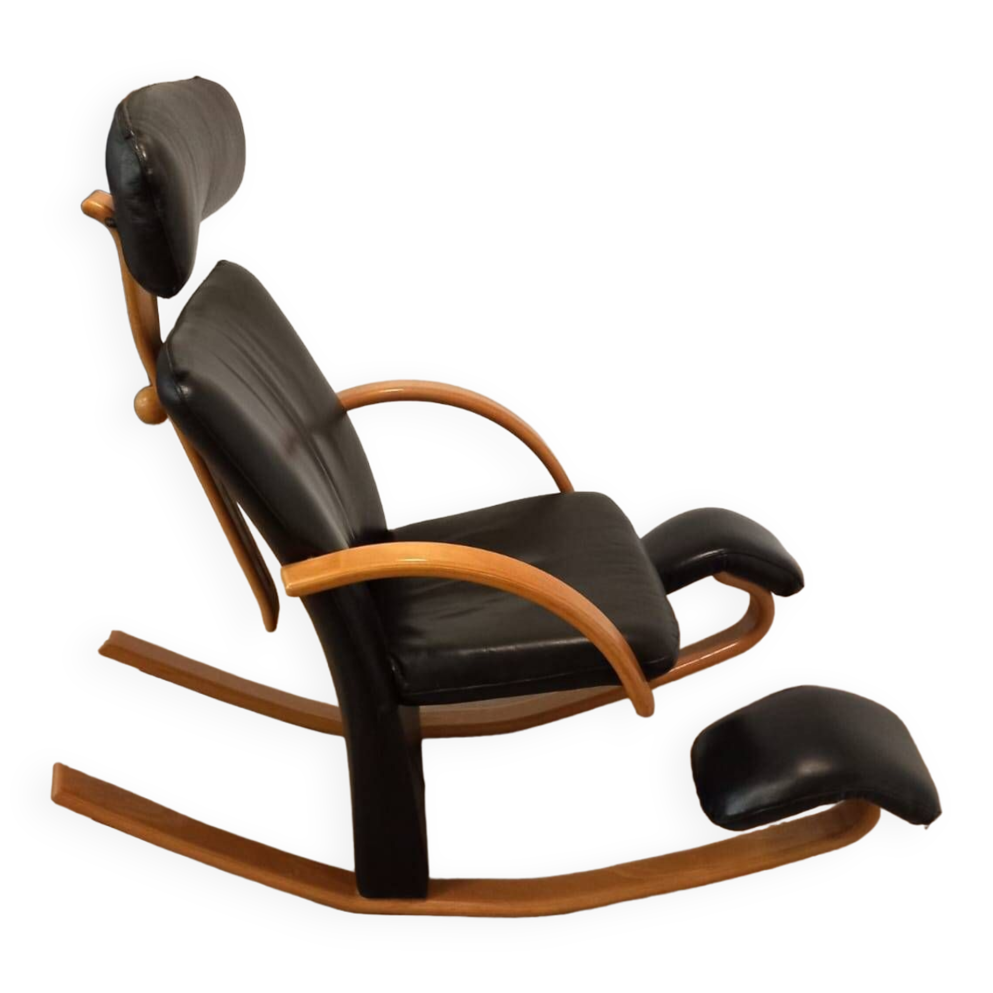 Stokke armchair – rocking (balance) chair - 1980s, Norway