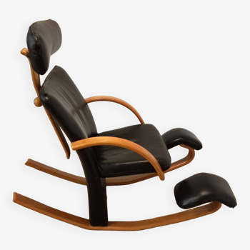 Stokke armchair – rocking (balance) chair - 1980s, Norway