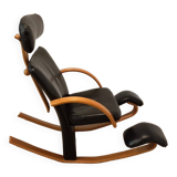 Fauteuil Stokke - chaise à bascule (balance) - années 1980, Norvège