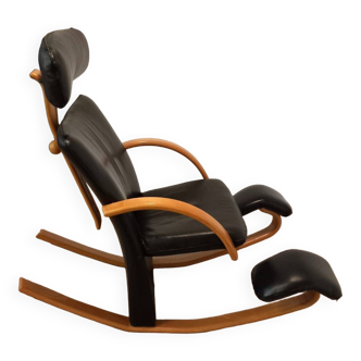 Fauteuil Stokke - chaise à bascule (balance) - années 1980, Norvège