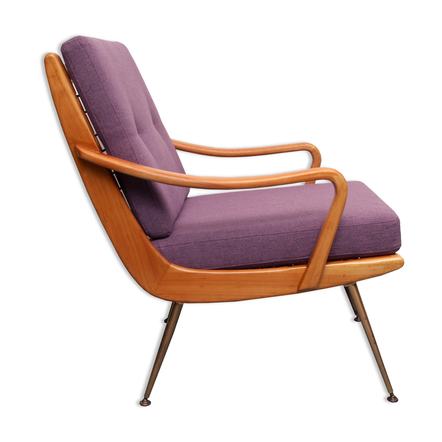 Fauteuil violet 1950