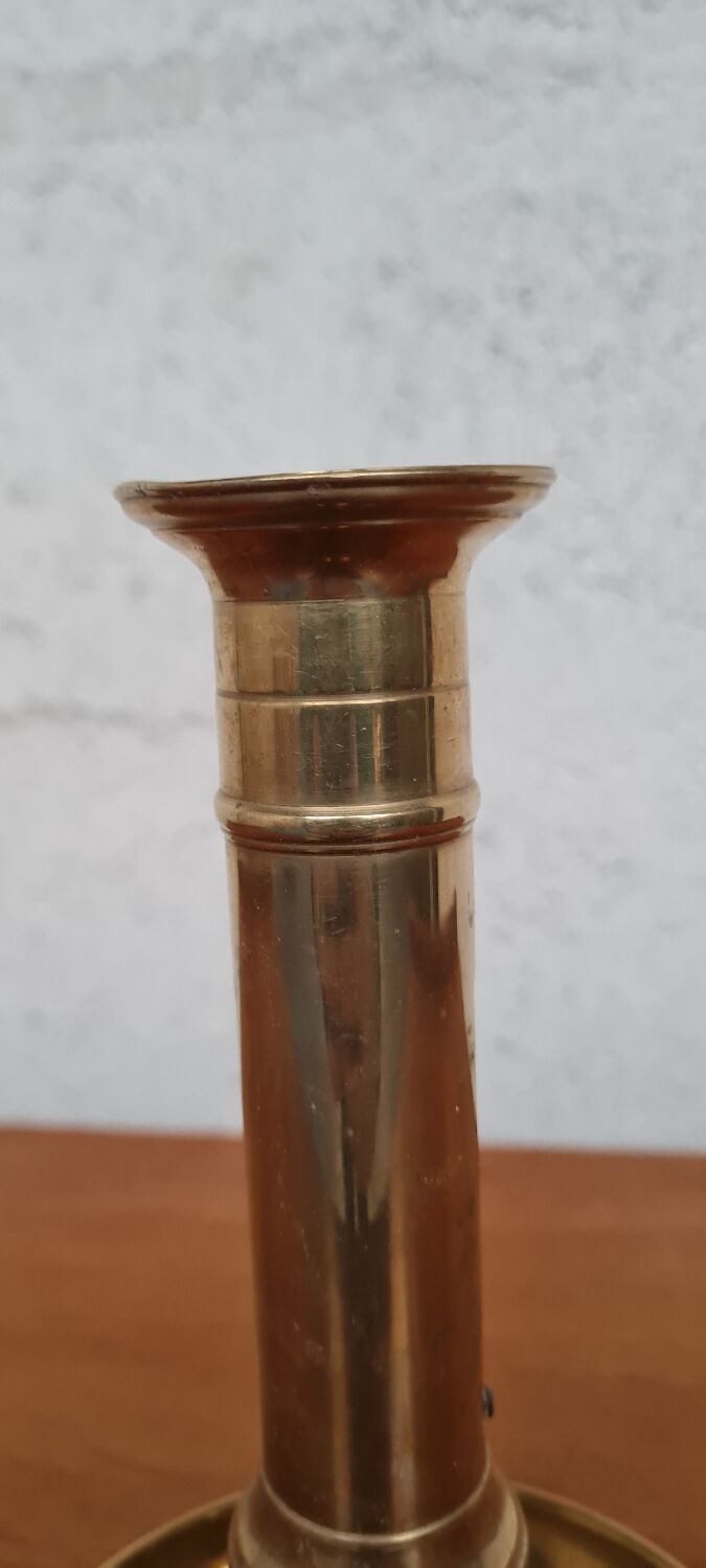 Brass candle holder