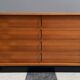Gunter Renkel chest of drawers, 1960s, for Renko Möbel.