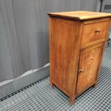 Solid oak country jam cupboard
