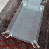 Plexiglass coffee table
