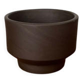 Vase minimaliste en céramique de studio allemande du milieu du siècle de BKW Böttger Keramik Wandsbek, Hambourg, années 1960