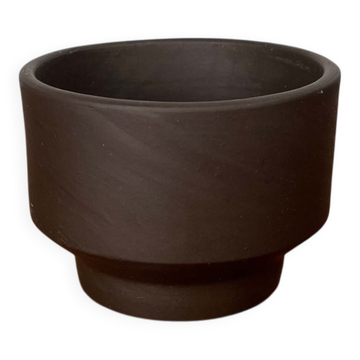 Mid-Century Modern German Studio Pottery Minimalist Vase from BKW Böttger Keramik Wandsbek, Hamburg, 1960s