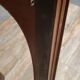 Superb curved display cabinet from the Napoleon III period in mahogany