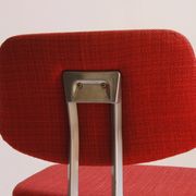 Red chairs by Friso Kramer for Ahrend De Cirkel, Set of 2